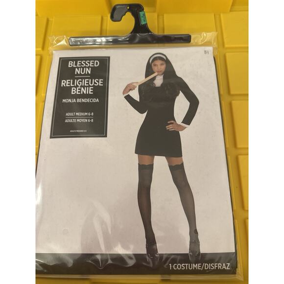 Other - NWT Blessed Nun Halloween Costume Sexy Girl Religious Adult Medium 6-8 Naughty